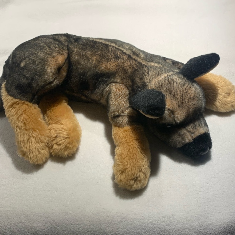 Plush German Shepherd